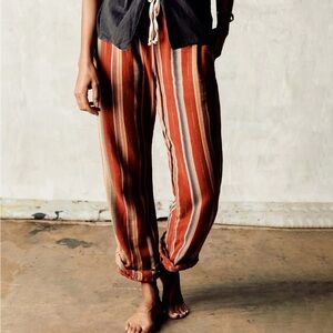 🐚SOLD🐚Imogene + Willie Striped Women's Drawstring Lounge Pants